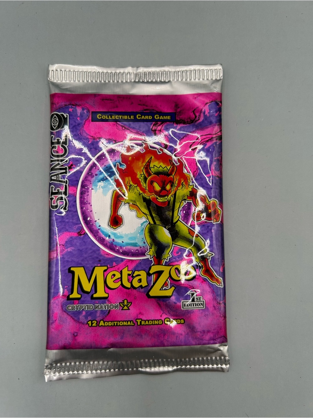 MetaZoo TCG Seance 1st Edition Booster Pack 2022 Sealed cryptid Nation Game